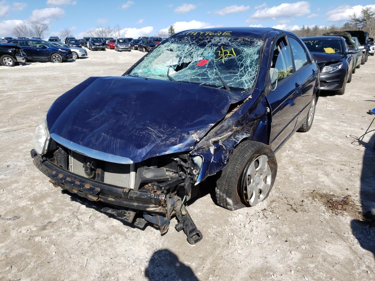 Photo 2 from auction – 2008 KIA SPECTRA EX with VIN KNAFE122685577451