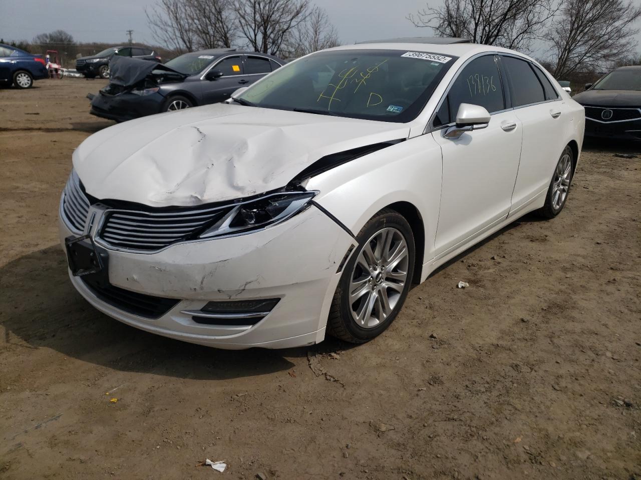 Photo 2 from auction – 2013 LINCOLN MKZ with VIN 3LN6L2JK4DR812948