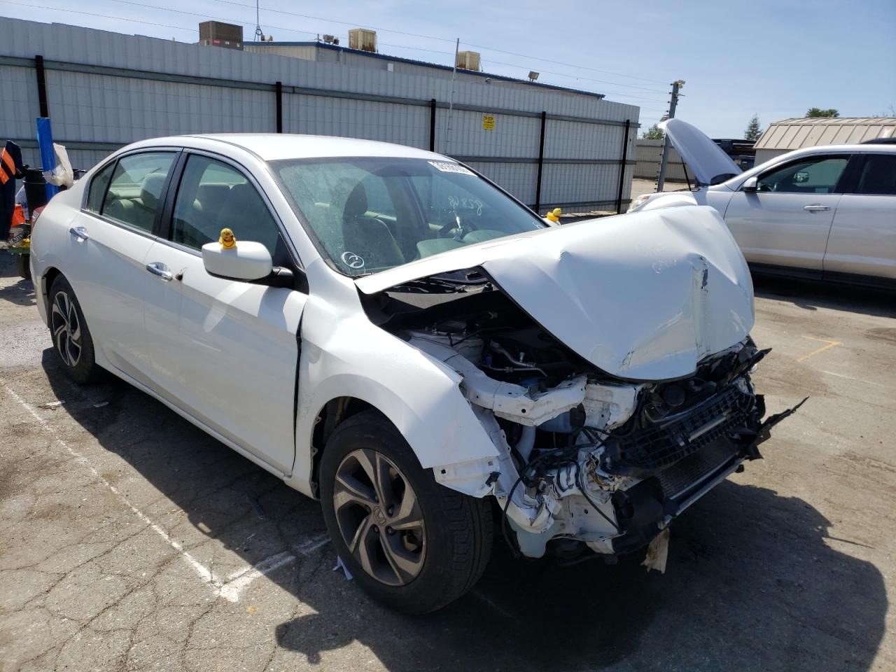 HONDA ACCORD LX 2016 with VIN 1HGCR2F39GA106937 - Photo from auction