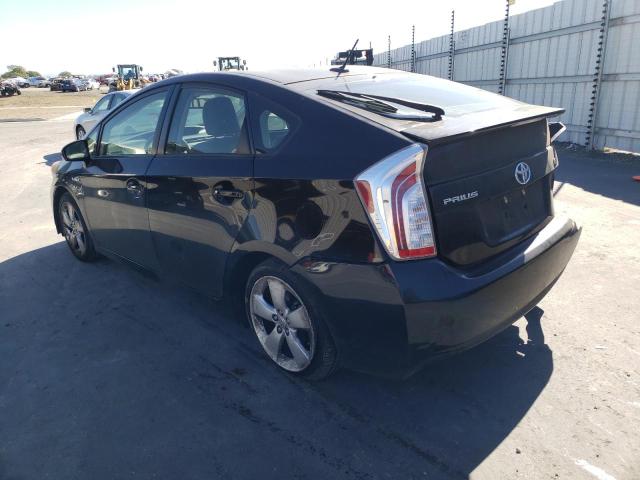 Photo 3 from auction – 2013 TOYOTA PRIUS with VIN JTDKN3DU8D0338504