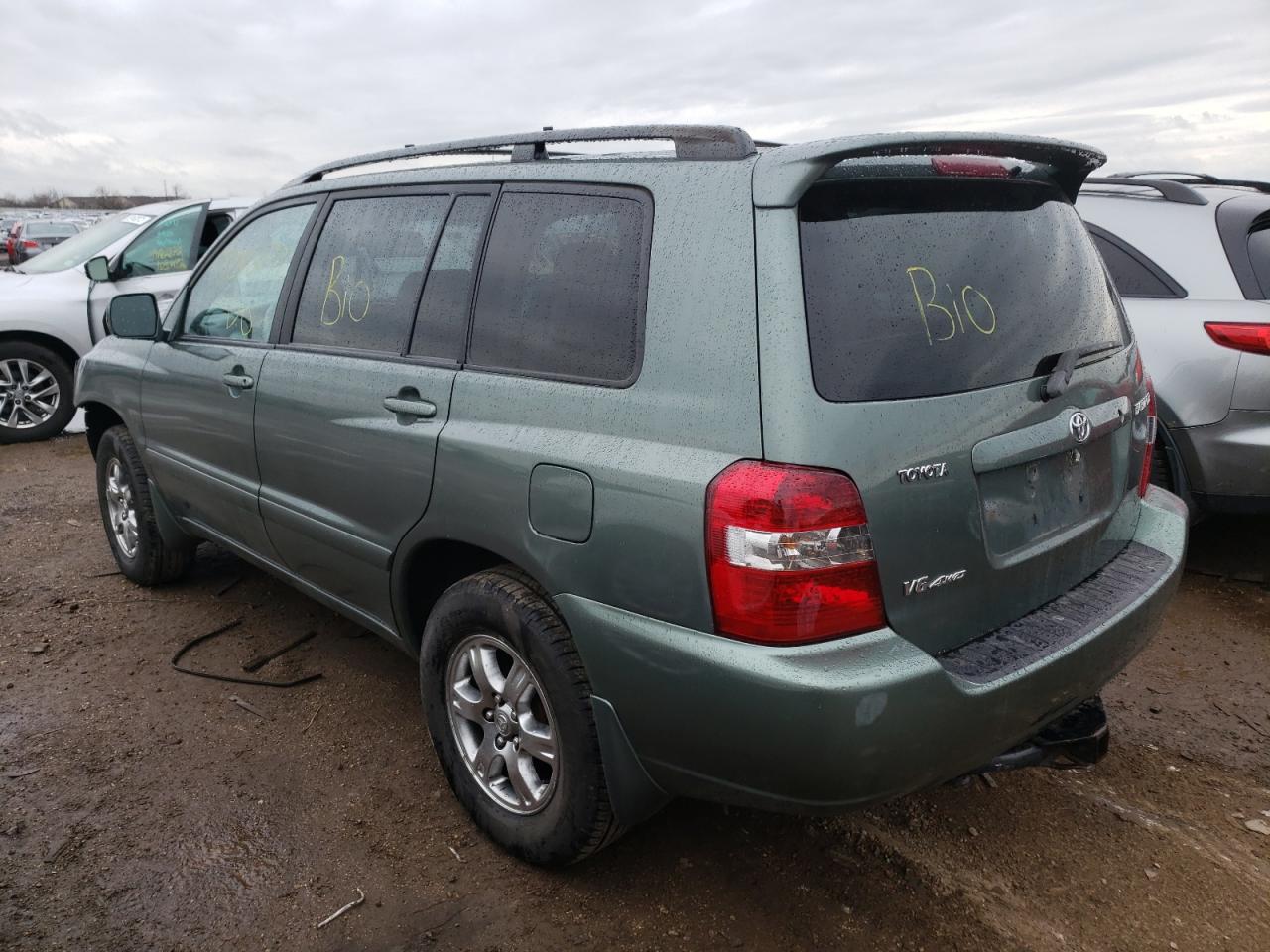 Photo 3 from auction – 2006 TOYOTA HIGHLANDER with VIN JTEEP21A960154621