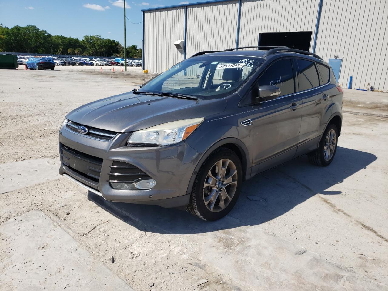 Photo 2 from auction – 2013 FORD ESCAPE SEL with VIN 1FMCU0H94DUC31823