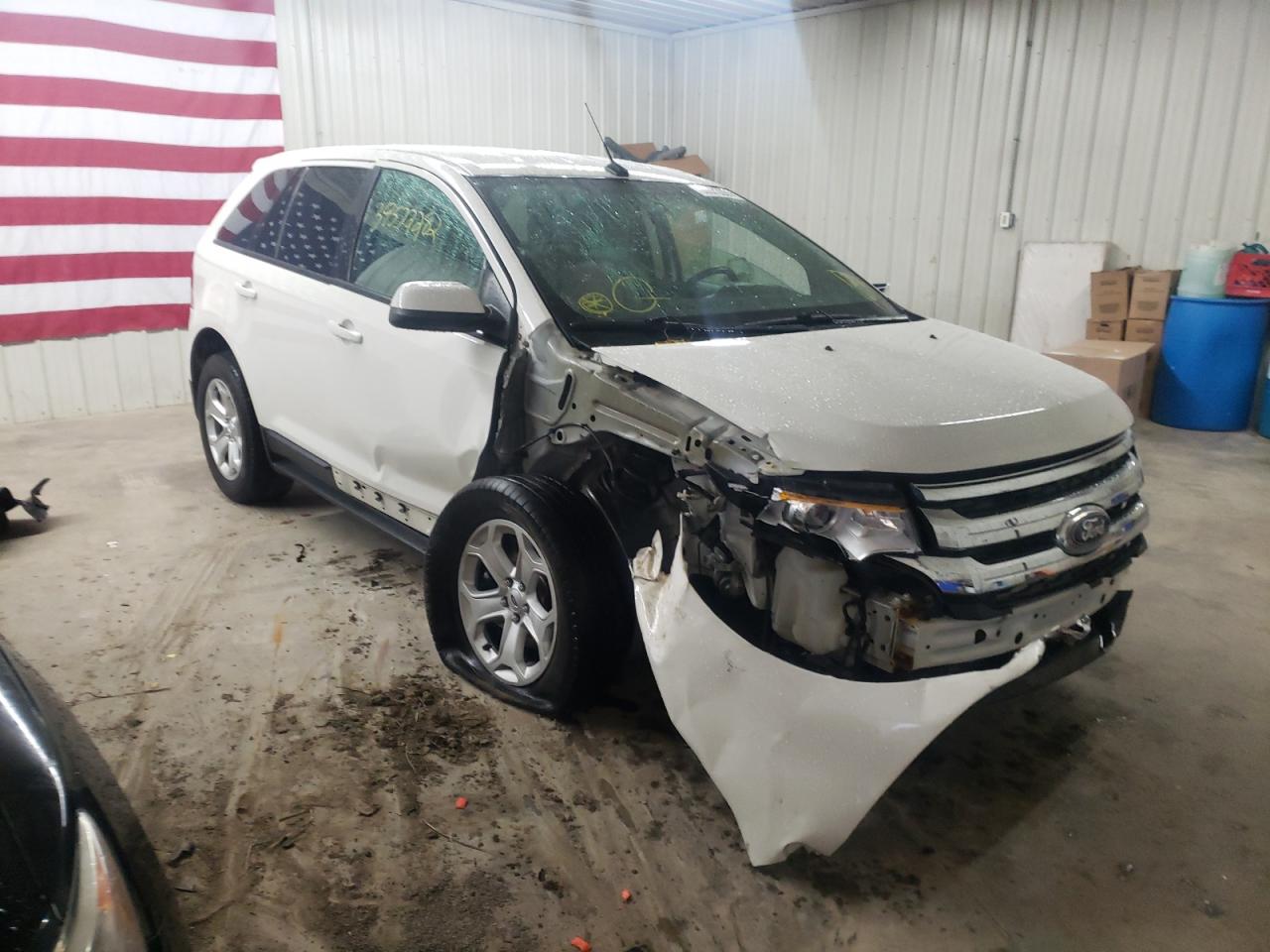 FORD EDGE SEL 2013 с VIN 2FMDK3J96DBA91690 - Снимка от търг