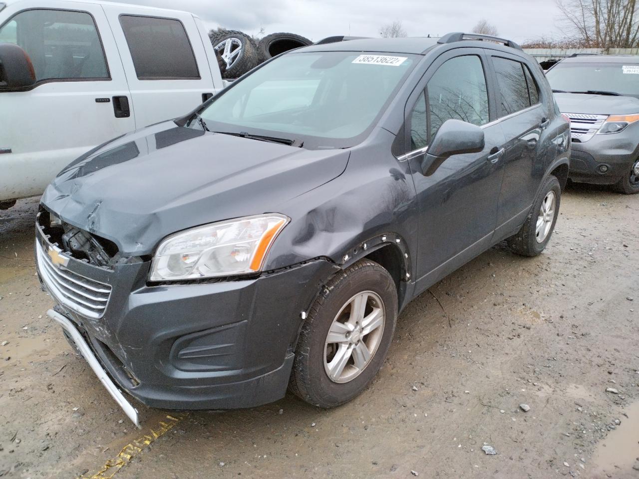 Photo 2 from auction – 2016 CHEVROLET TRAX 1LT with VIN 3GNCJPSB2GL187800
