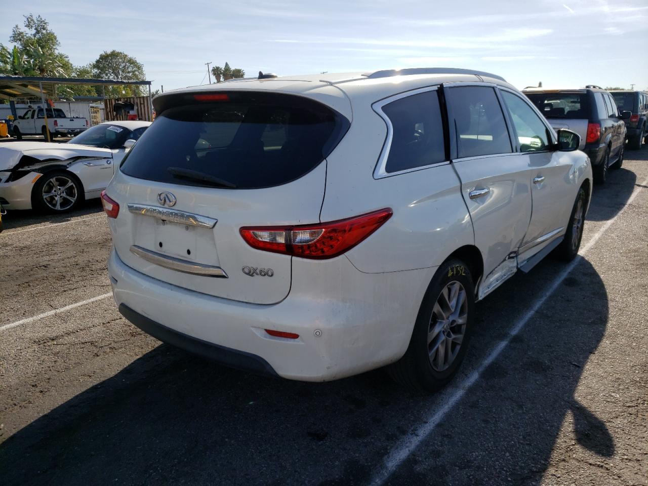 Photo 4 from auction – 2014 INFINITI QX60 with VIN 5N1AL0MN2EC555440