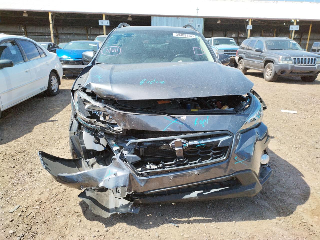 Photo 9 from auction – 2020 SUBARU CROSSTREK with VIN JF2GTAPC1L8213428