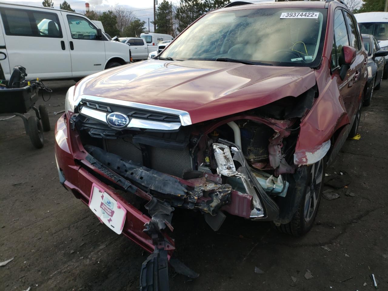 Photo 9 from auction – 2017 SUBARU FORESTER 2 with VIN JF2SJAEC6HH433898