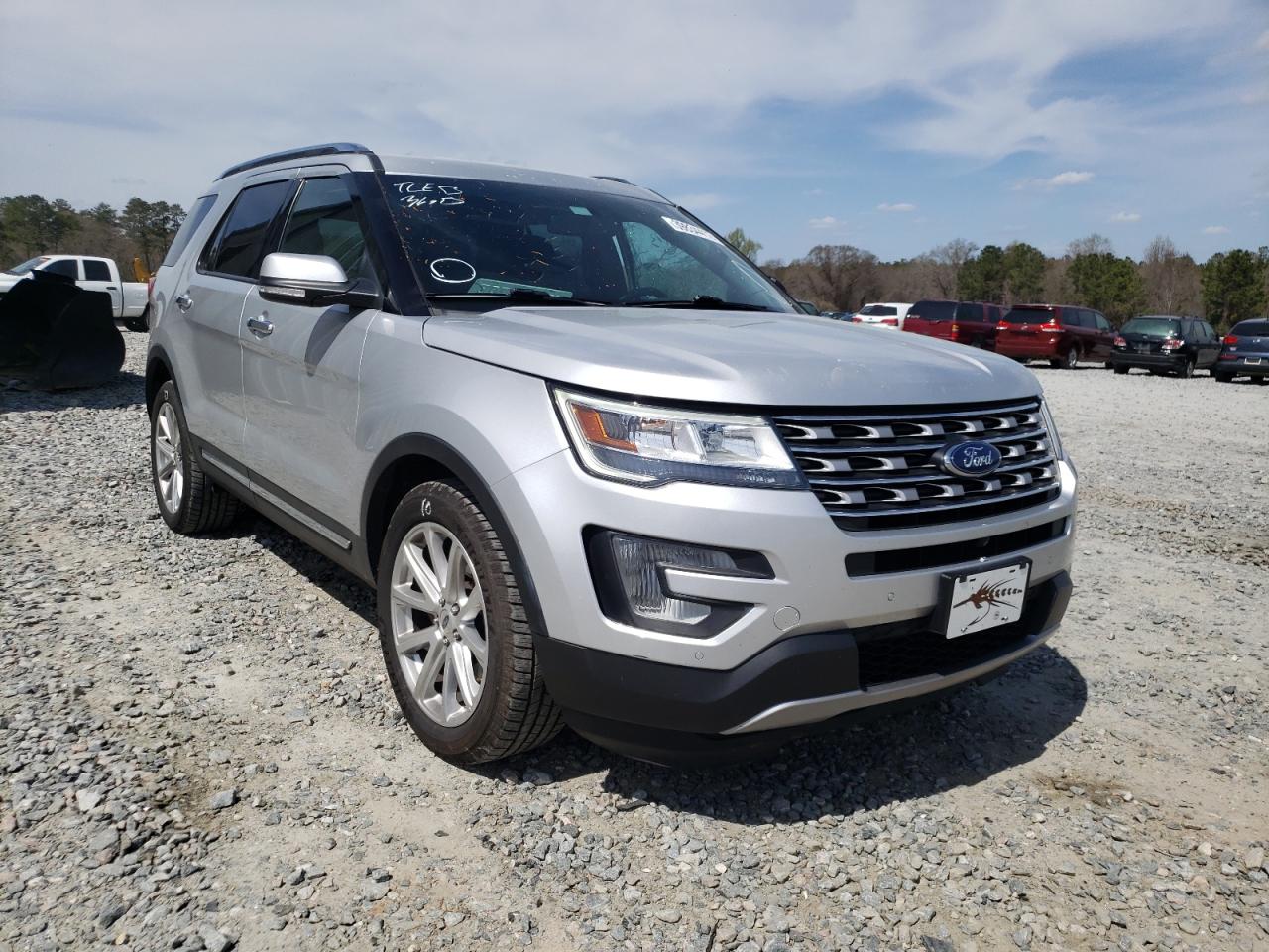FORD EXPLORER L 2017 with VIN 1FM5K8F89HGA18247 - Photo from auction