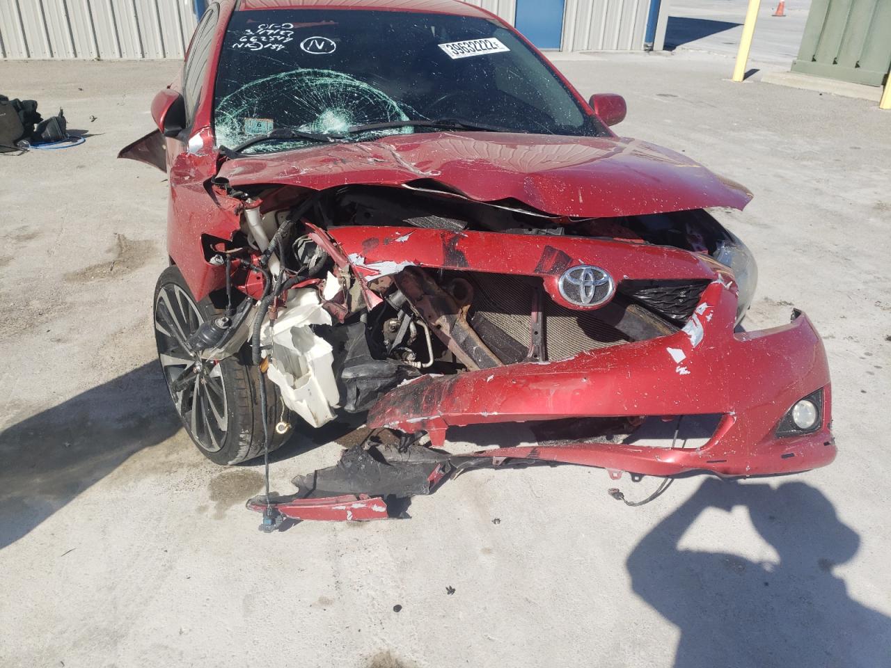 Photo 9 from auction – 2010 TOYOTA COROLLA BA with VIN 2T1BU4EEXAC235361
