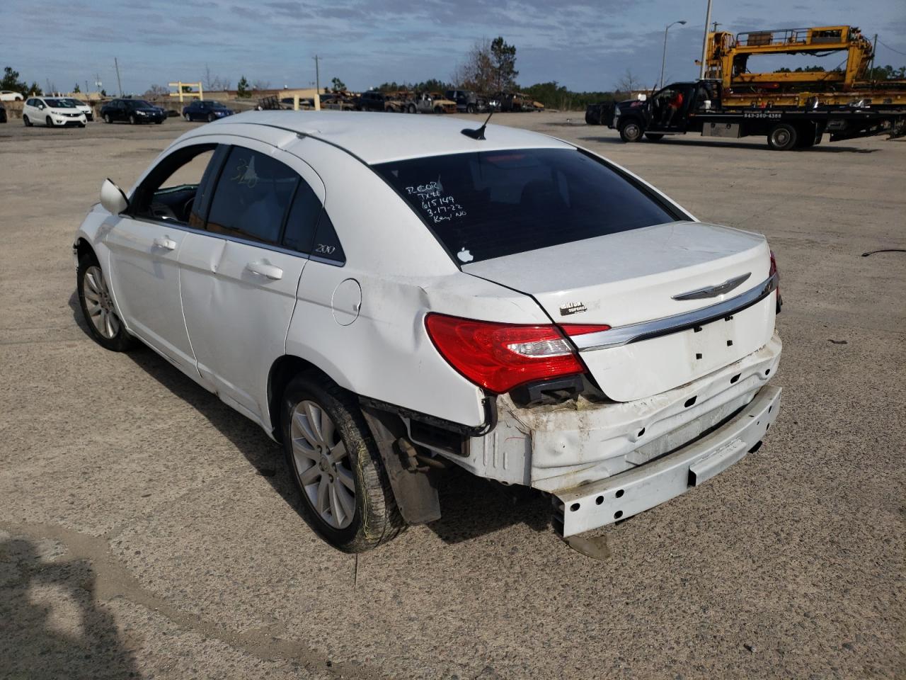 Photo 3 from auction – 2012 CHRYSLER 200 TOURIN with VIN 1C3CCBBB1CN302133