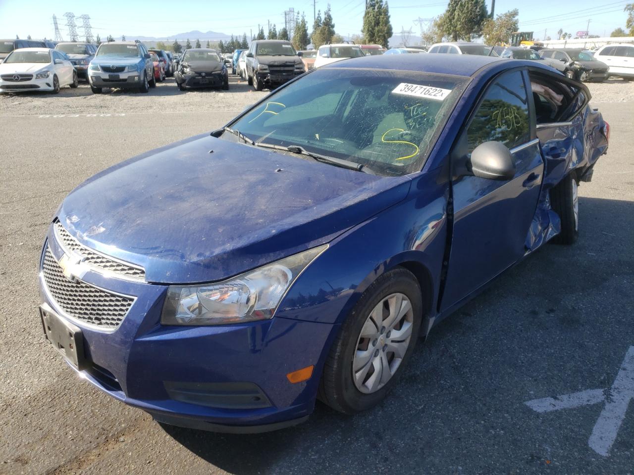 Photo 2 from auction – 2012 CHEVROLET CRUZE LS with VIN 1G1PC5SH2C7267893