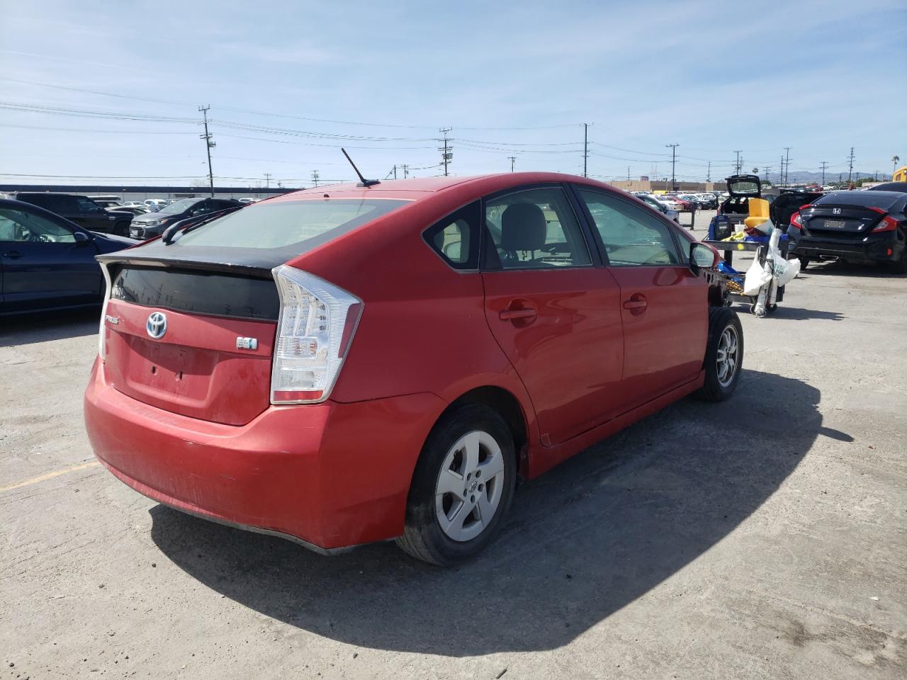 Photo 4 from auction – 2010 TOYOTA PRIUS with VIN JTDKN3DU7A5206042