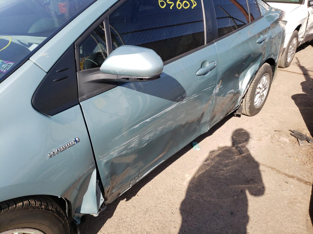 Photo 9 from auction – 2016 TOYOTA PRIUS with VIN JTDKBRFU7G3004962