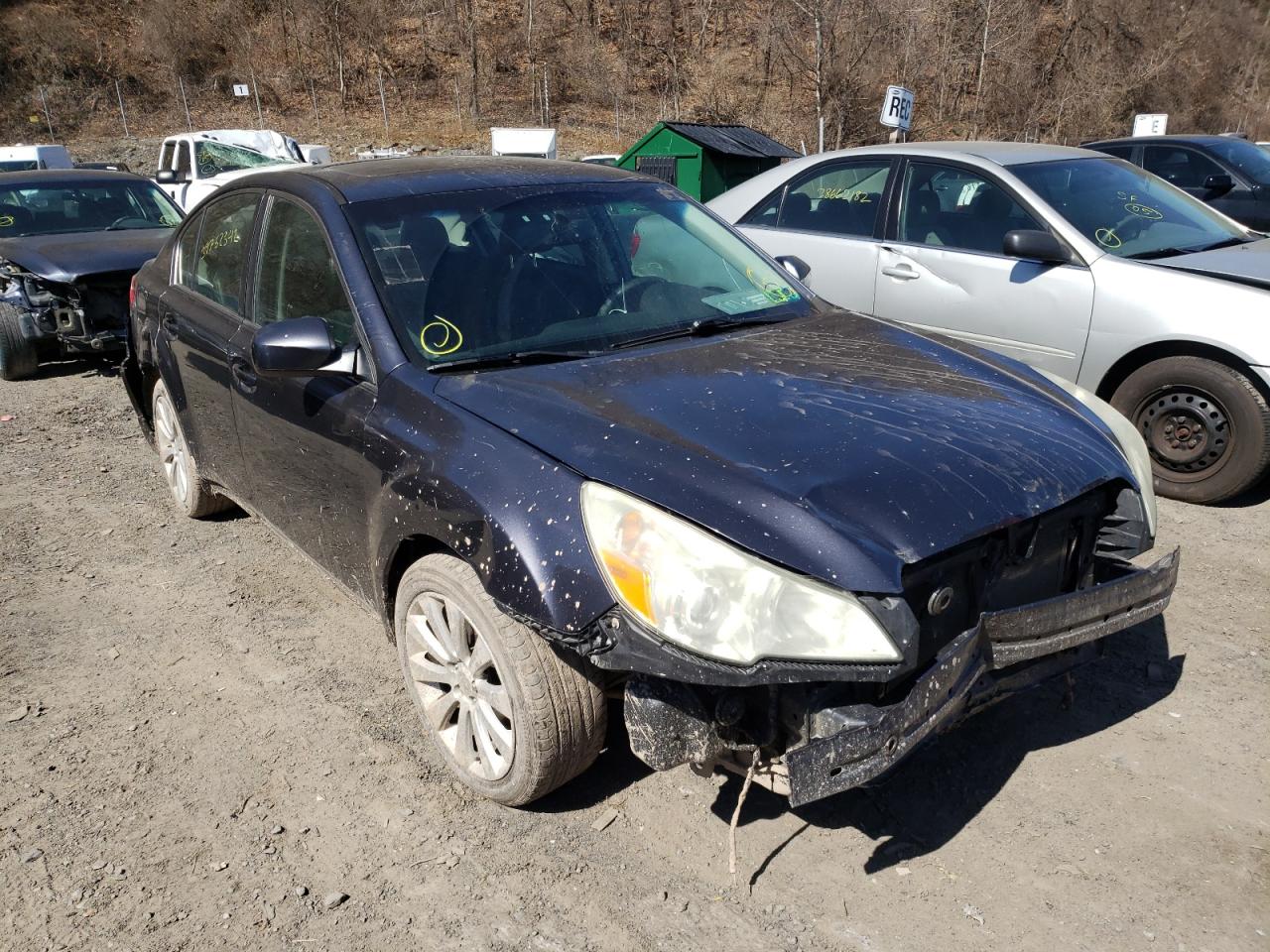 SUBARU LEGACY 2.5 2010 with VIN 4S3BMBK66A3221466 - Photo from auction