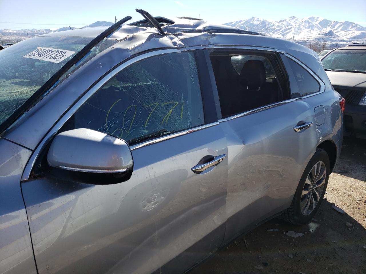 Photo 9 from auction – 2016 ACURA MDX TECHNO with VIN 5FRYD4H44GB062520