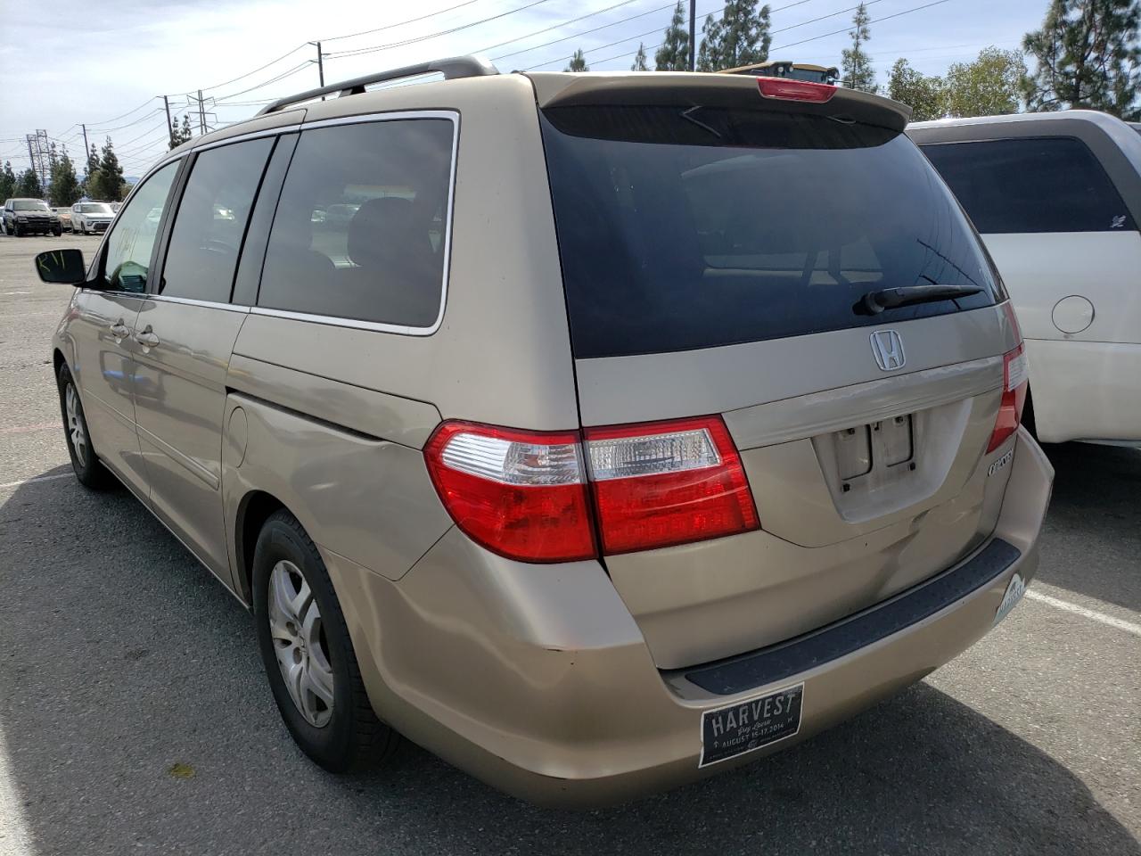 Photo 3 from auction – 2005 HONDA ODYSSEY EX with VIN 5FNRL38785B039509
