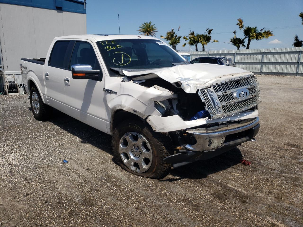 FORD F150 SUPER 2012 with VIN 1FTFW1EF4CFC17158 - Photo from auction