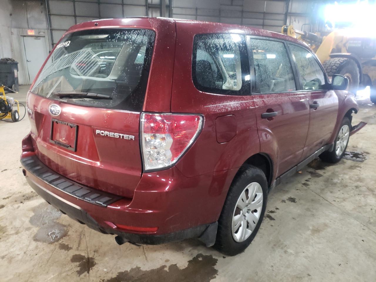 Photo 4 from auction – 2009 SUBARU FORESTER 2 with VIN JF2SH61699H708187