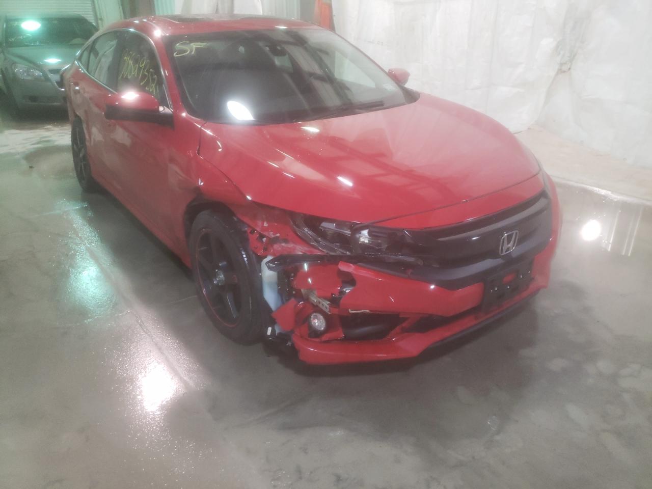 HONDA CIVIC EX 2019 with VIN 2HGFC1F33KH650580 - Photo from auction