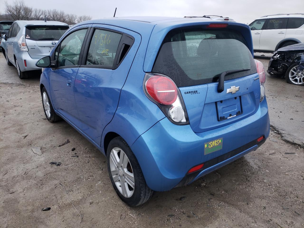Photo 3 from auction – 2013 CHEVROLET SPARK LS with VIN KL8CB6S95DC597861