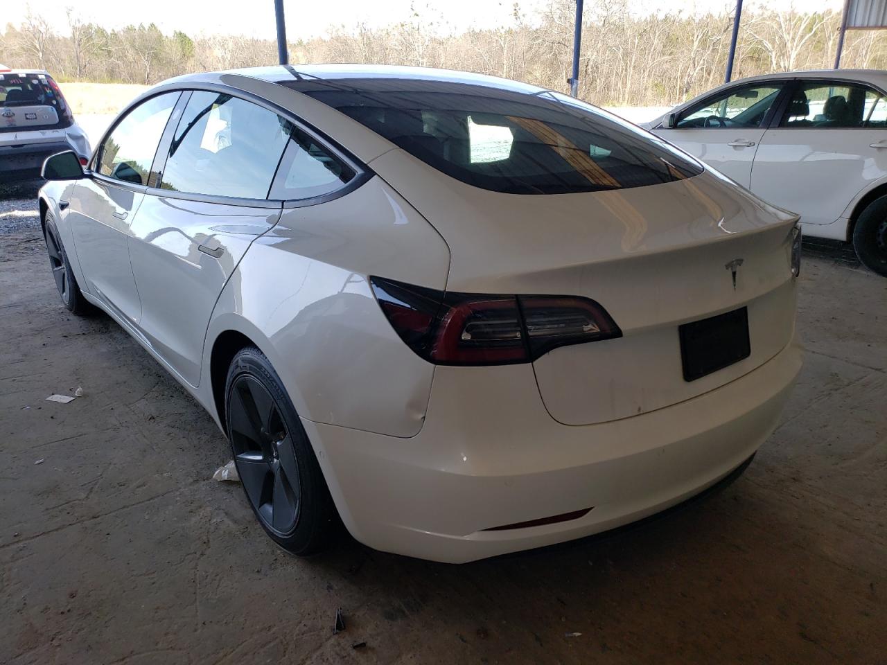 Photo 3 from auction – 2021 TESLA MODEL 3 with VIN 5YJ3E1EA3MF861380