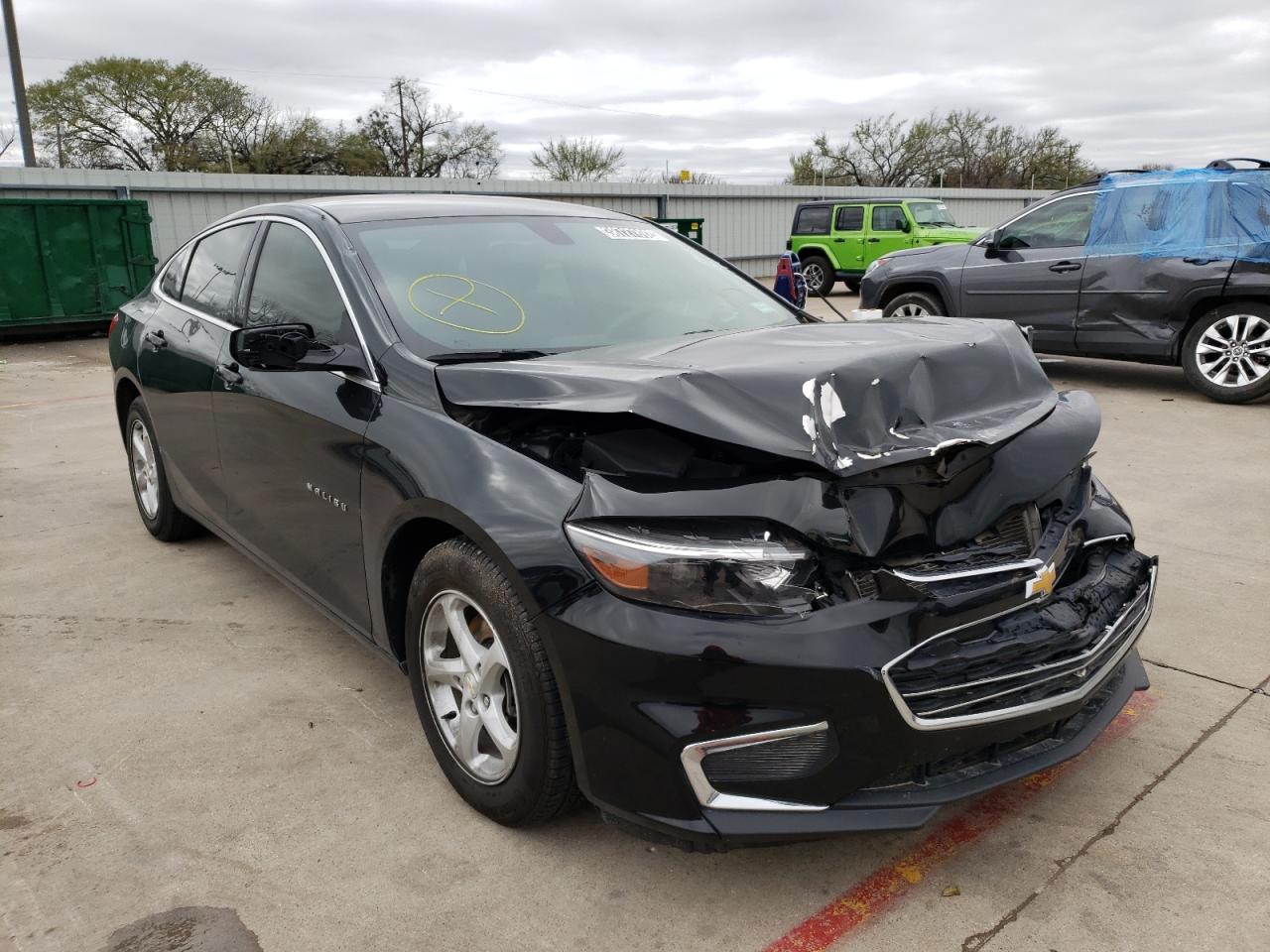 Photo 1 from auction – 2018 CHEVROLET MALIBU LS with VIN 1G1ZB5ST8JF290551