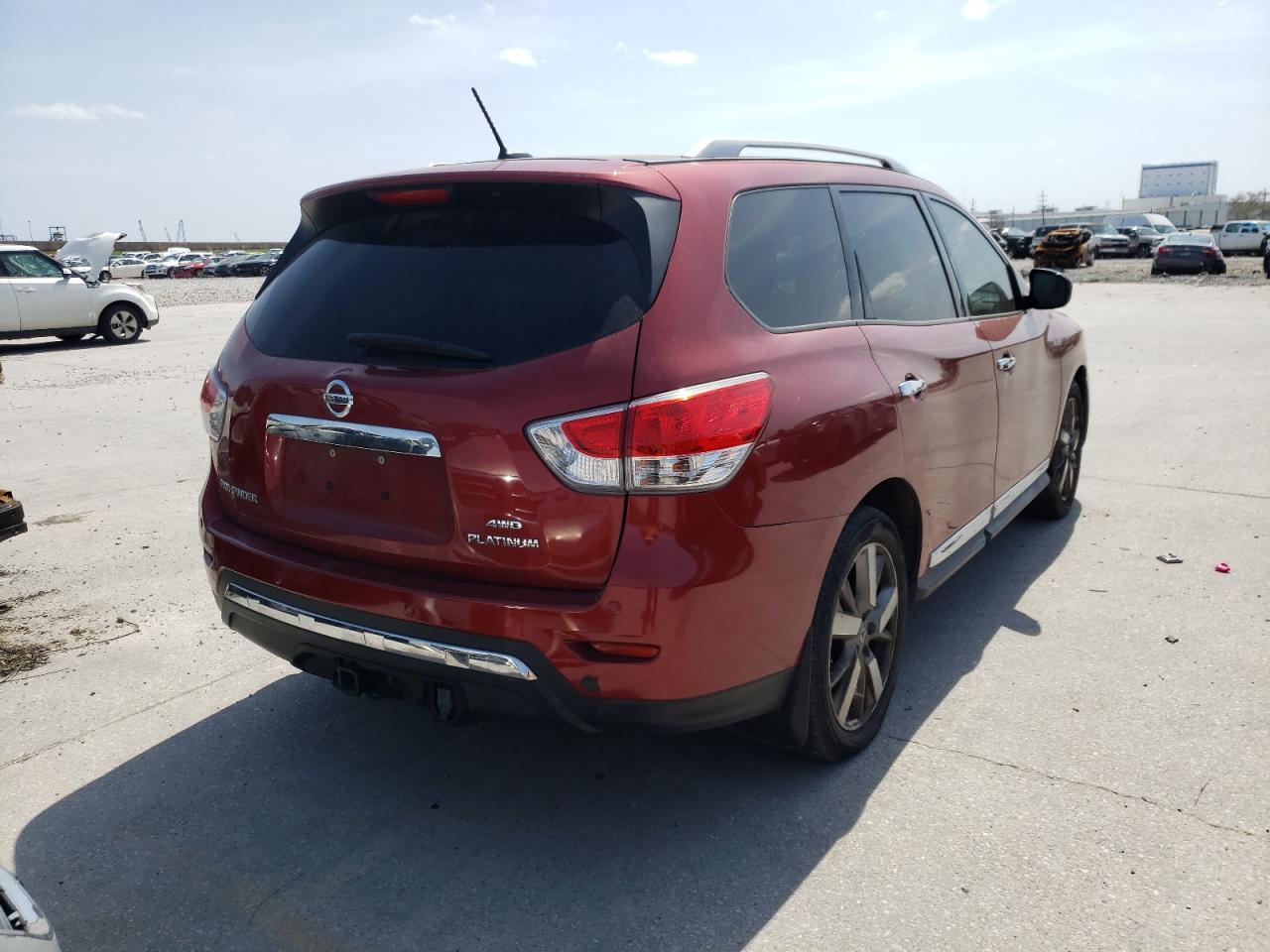 Photo 4 from auction – 2013 NISSAN PATHFINDER with VIN 5N1AR2MM5DC684496