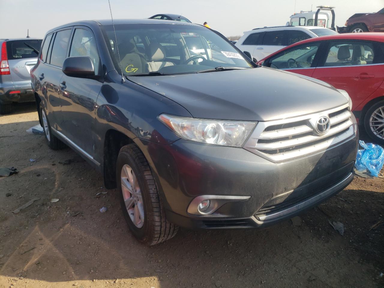 TOYOTA HIGHLANDER 2012 with VIN 5TDBK3EH2CS160000 - Photo from auction