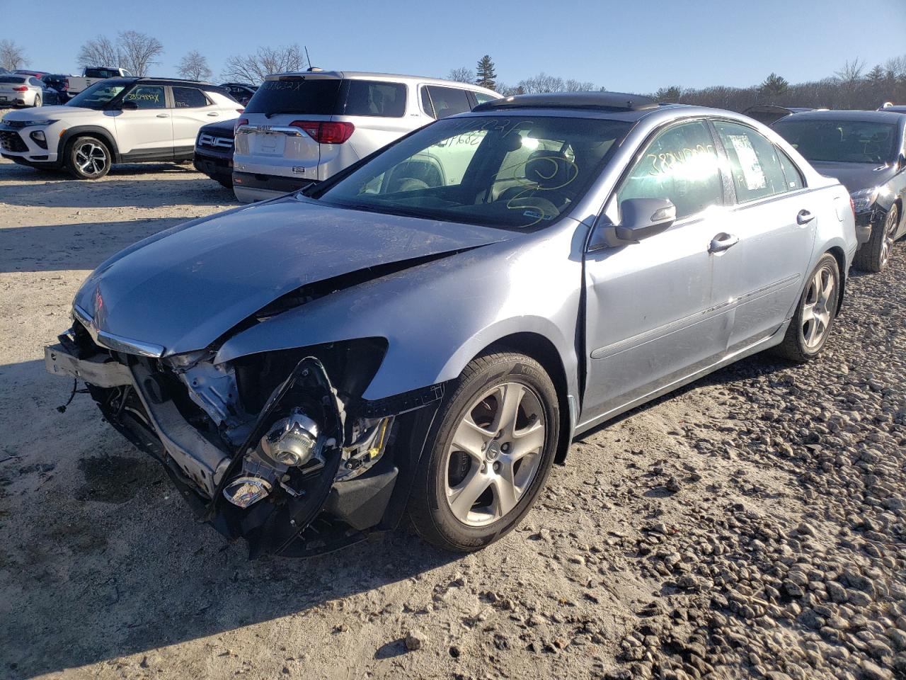 Photo 2 from auction – 2005 ACURA RL with VIN JH4KB16565C008264