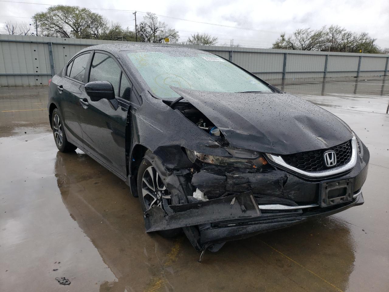Photo 9 from auction – 2015 HONDA CIVIC EX with VIN 19XFB2F80FE056064