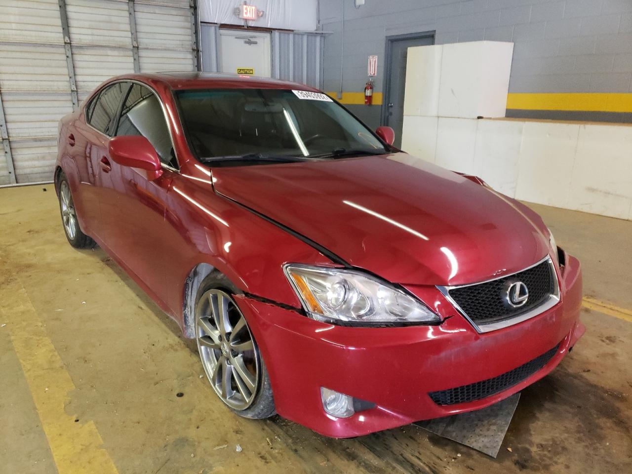 LEXUS IS 250 2008 with VIN JTHBK262082066196 - Photo from auction