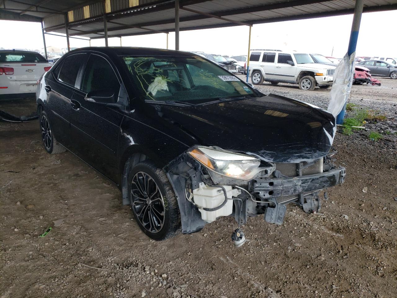 TOYOTA COROLLA L 2014 with VIN 2T1BURHE9EC030581 - Photo from auction