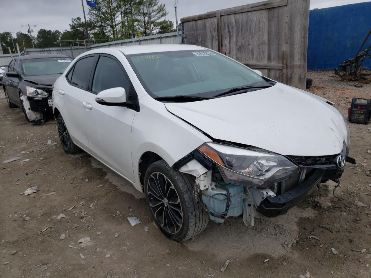 TOYOTA COROLLA L 2016 with VIN 5YFBURHE6GP553902 - Photo from auction