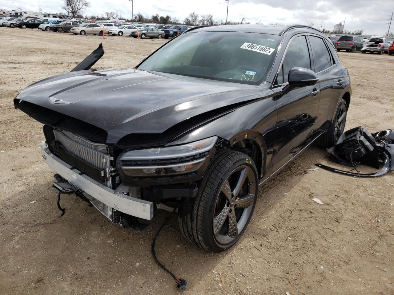 Photo 2 from auction – 2022 GENESIS GV70 BASE with VIN KMUMCDTC1NU039697