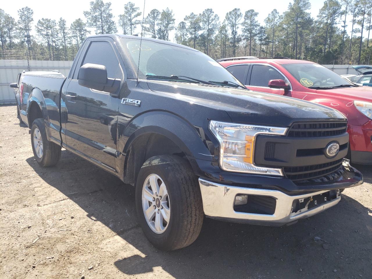 FORD F150 2018 with VIN 1FTMF1CBXJFC22790 - Photo from auction
