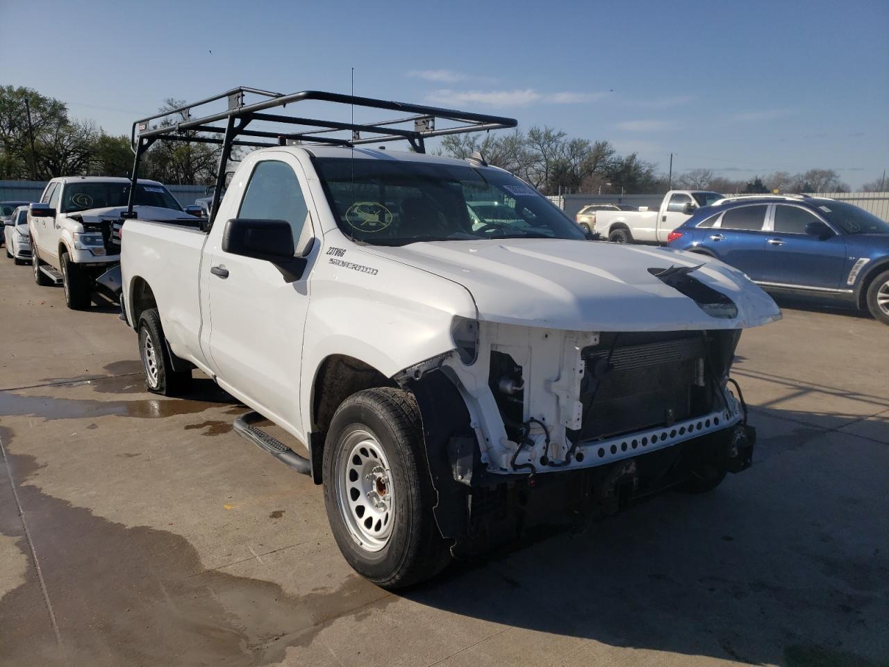 CHEVROLET SILVERADO 2021 with VIN 3GCNWAEF6MG120751 - Photo from auction