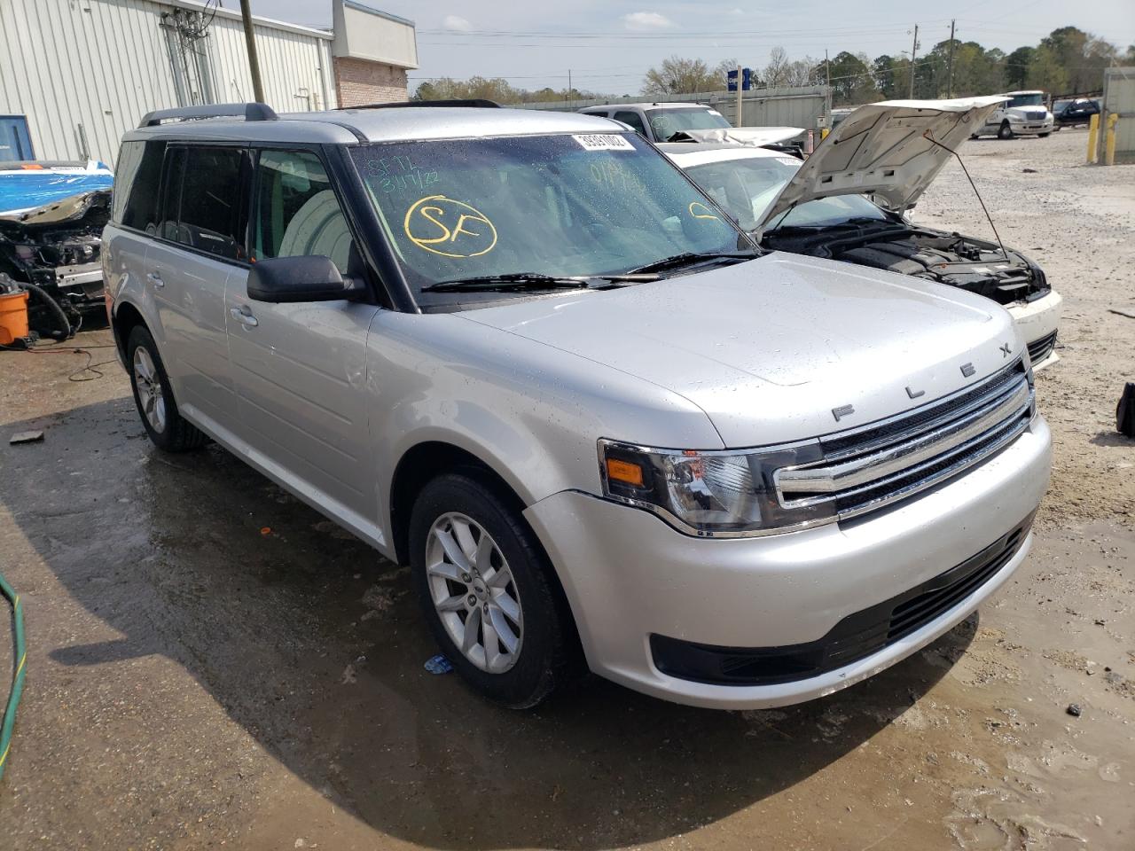 FORD FLEX SE 2017 with VIN 2FMGK5B83HBA08348 - Photo from auction
