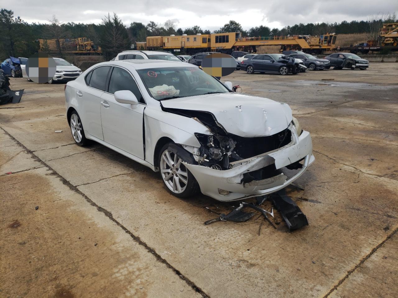 LEXUS IS 250 2006 with VIN JTHBK262765000126 - Photo from auction