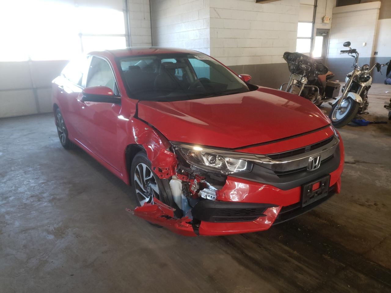 Photo 1 from auction – 2018 HONDA CIVIC EX with VIN 2HGFC2F77JH517540