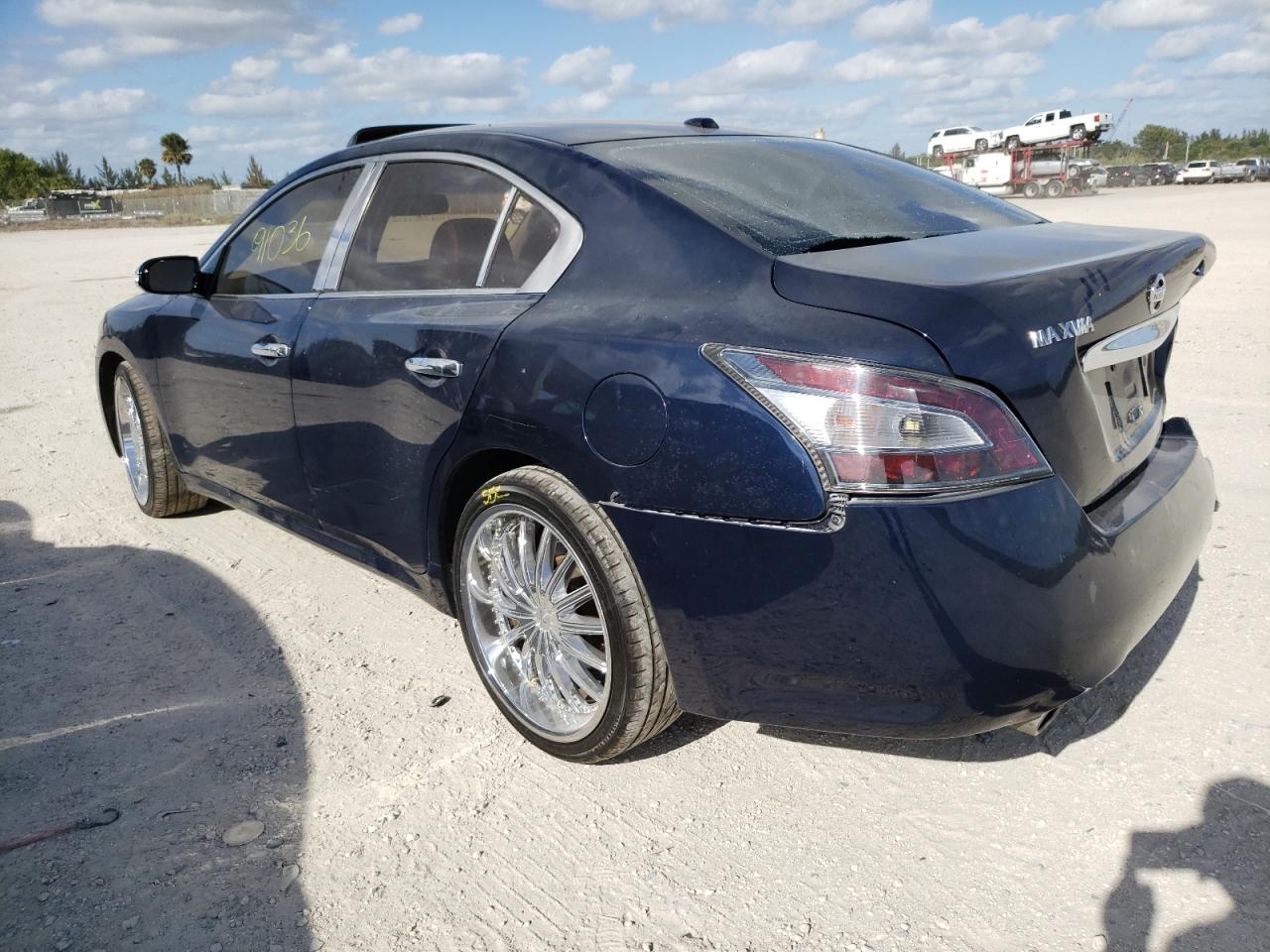 Photo 3 from auction – 2012 NISSAN MAXIMA S with VIN 1N4AA5AP0CC847233