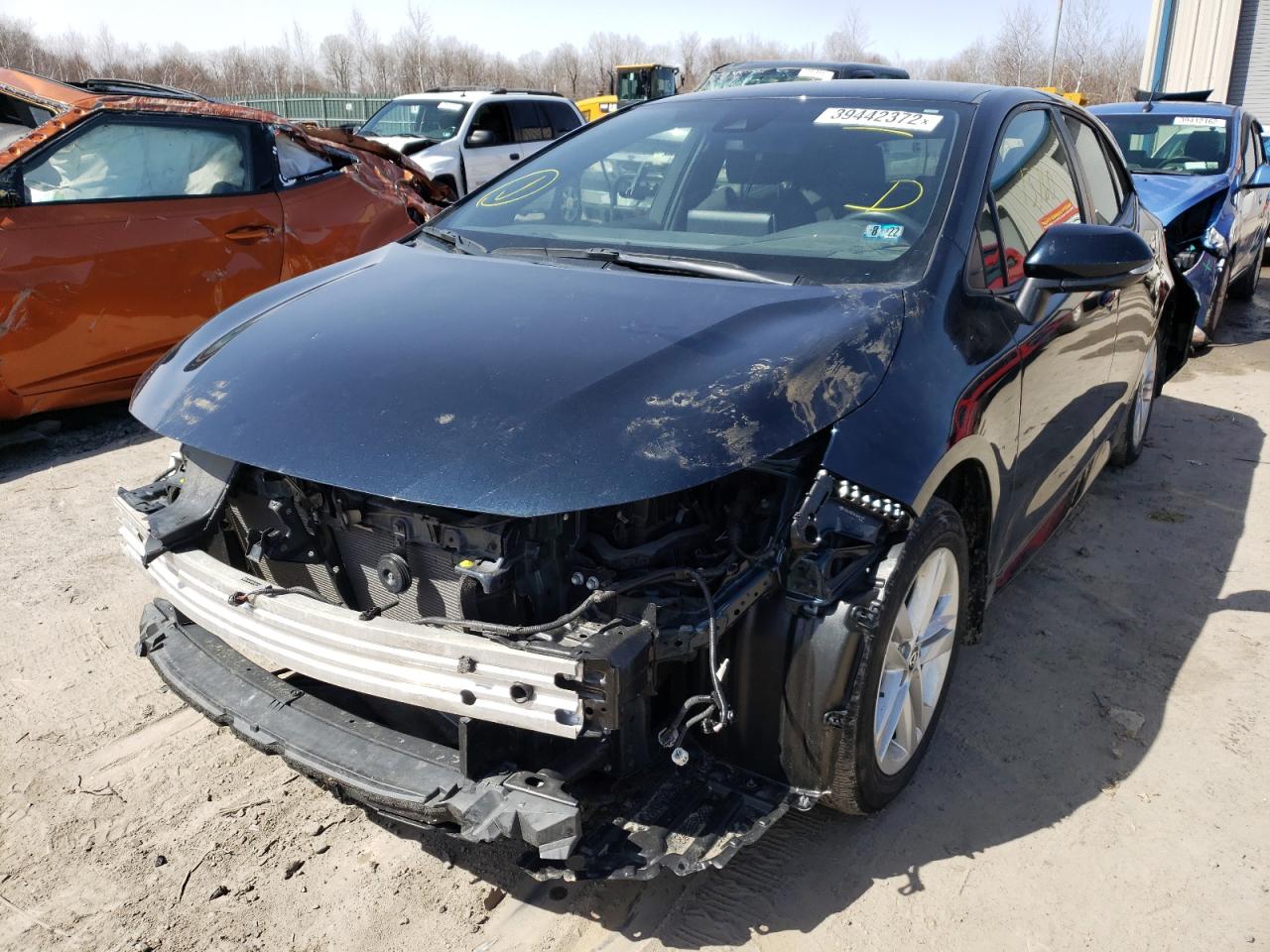 Photo 2 from auction – 2019 TOYOTA COROLLA SE with VIN JTNK4RBEXK3065199