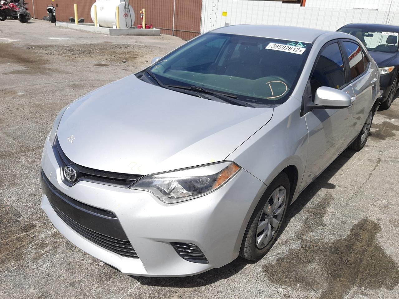 Photo 2 from auction – 2016 TOYOTA COROLLA L with VIN 2T1BURHE9GC654335