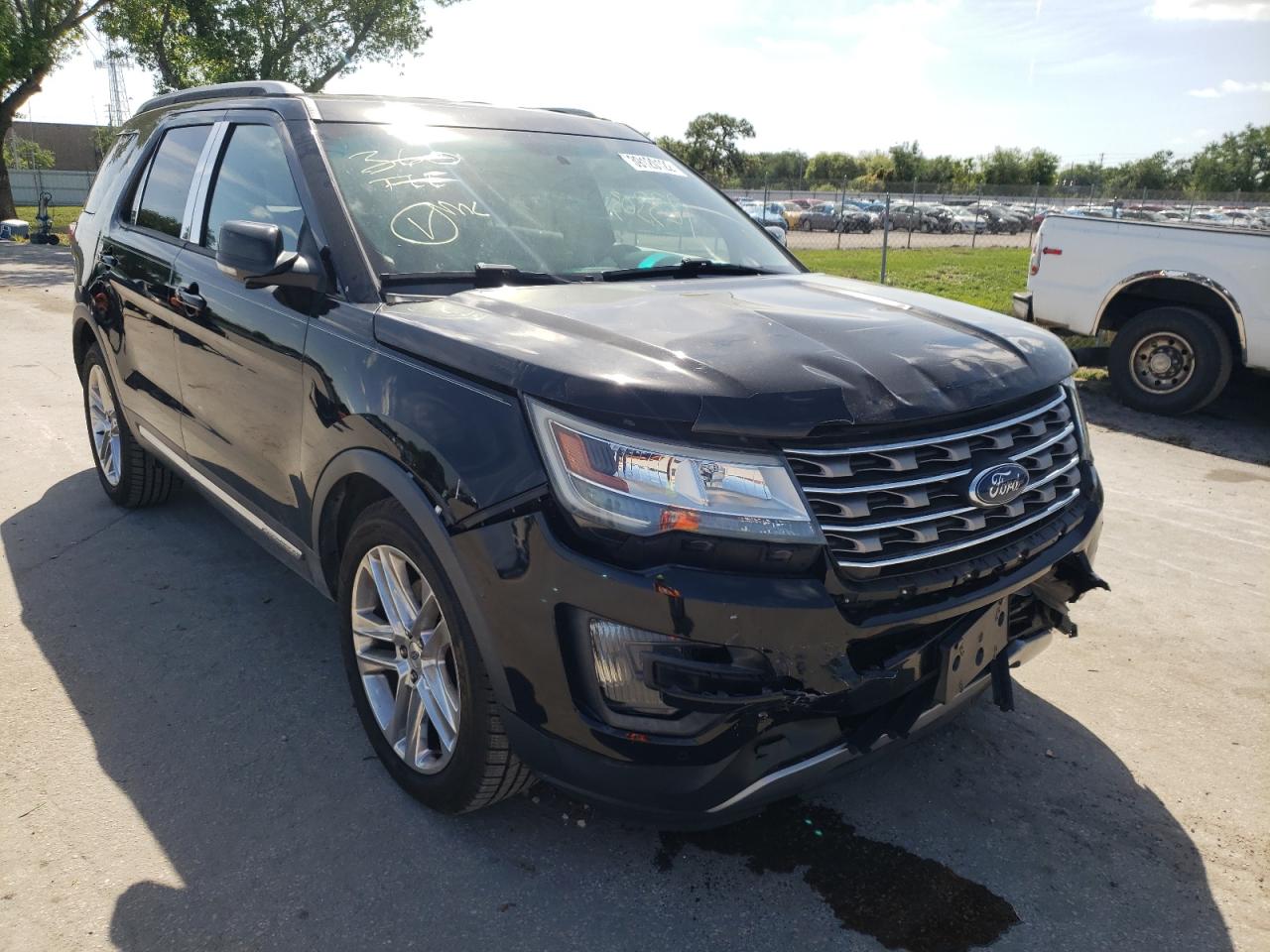 FORD EXPLORER X 2016 with VIN 1FM5K7D89GGA09348 - Photo from auction