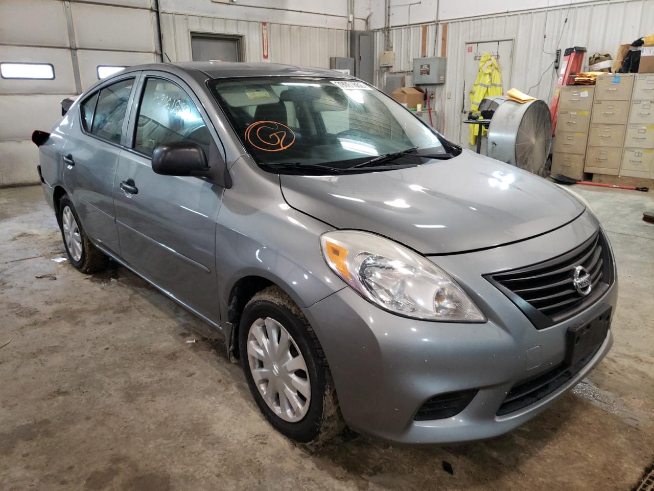 NISSAN VERSA S 2012 with VIN 3N1CN7AP0CL851440 - Photo from auction