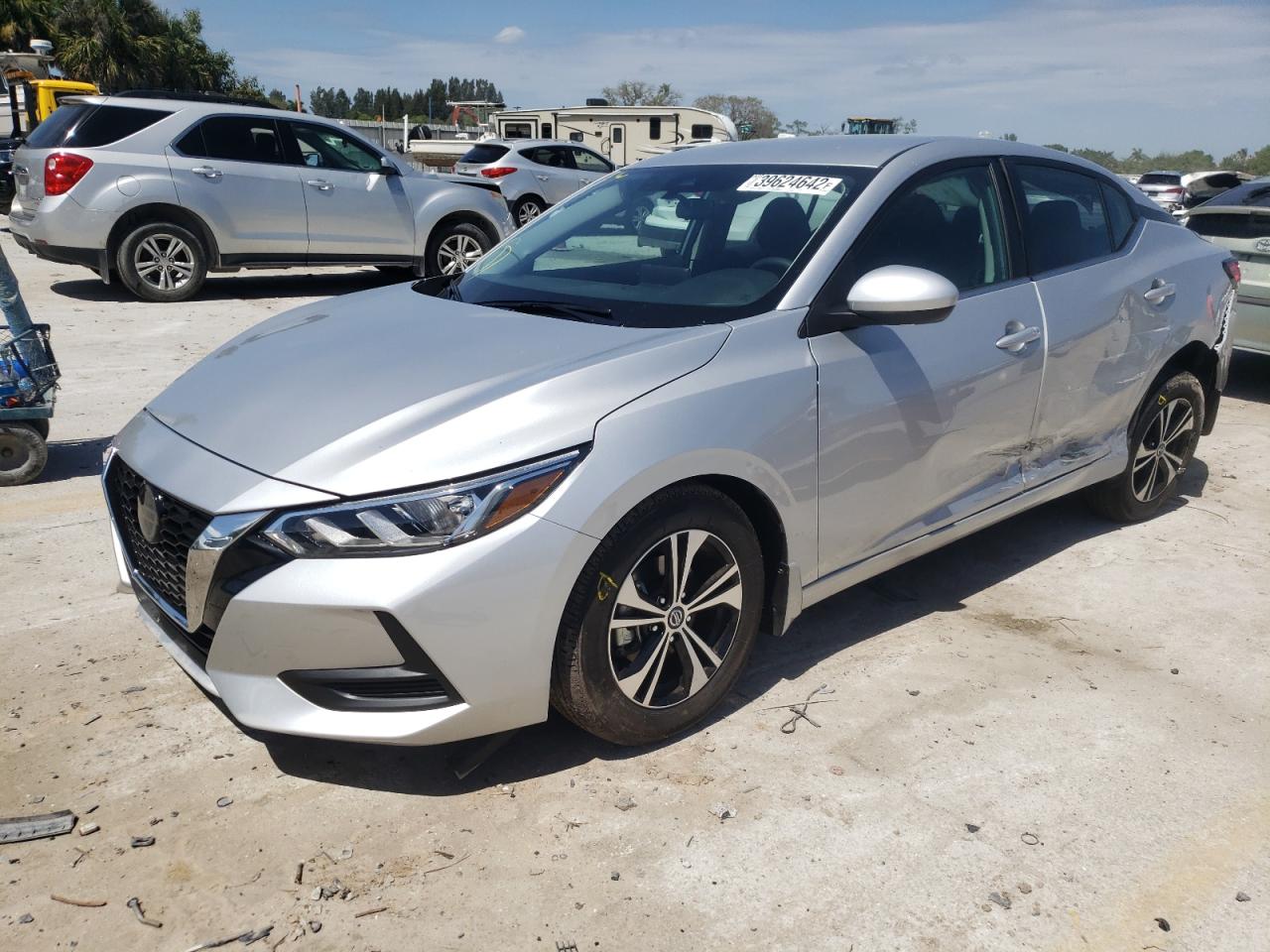 Photo 2 from auction – 2022 NISSAN SENTRA with VIN 3N1AB8CV3NY202433