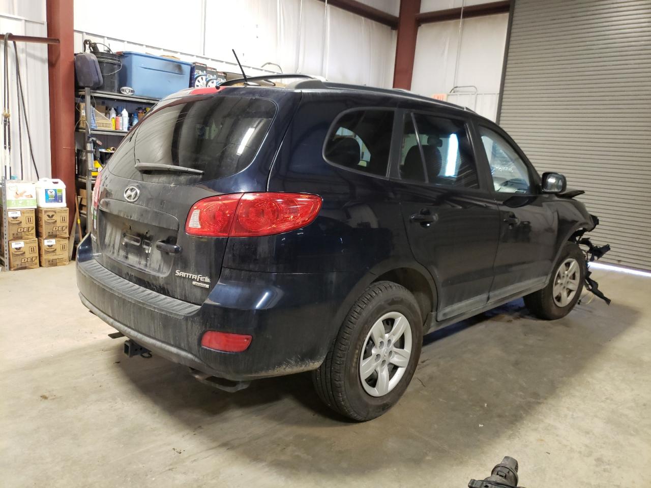 Photo 4 from auction – 2009 HYUNDAI SANTA FE G with VIN 5NMSG73D19H239243