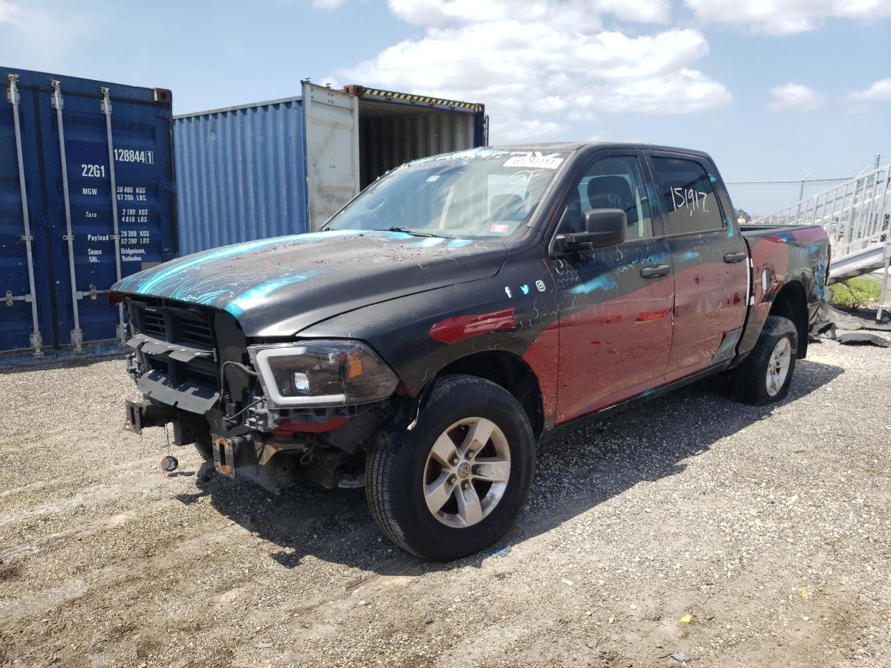 Photo 2 from auction – 2013 RAM 1500 ST with VIN 1C6RR7KG8DS503096