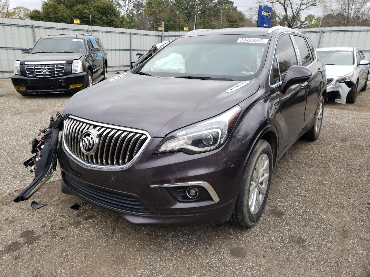 Photo 2 from auction – 2017 BUICK ENVISION E with VIN LRBFXBSA9HD044279