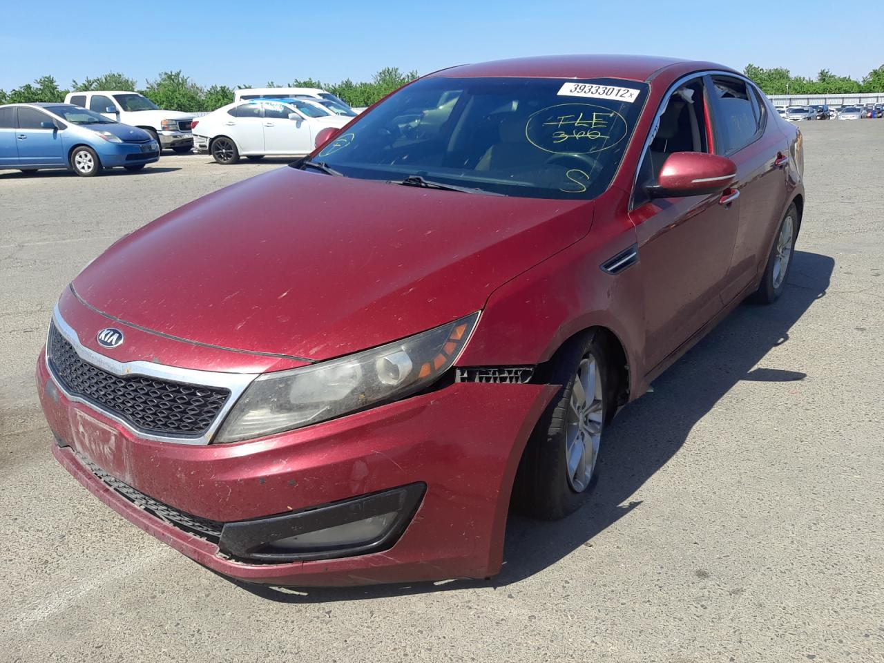 Photo 2 from auction – 2013 KIA OPTIMA LX with VIN 5XXGM4A76DG203906