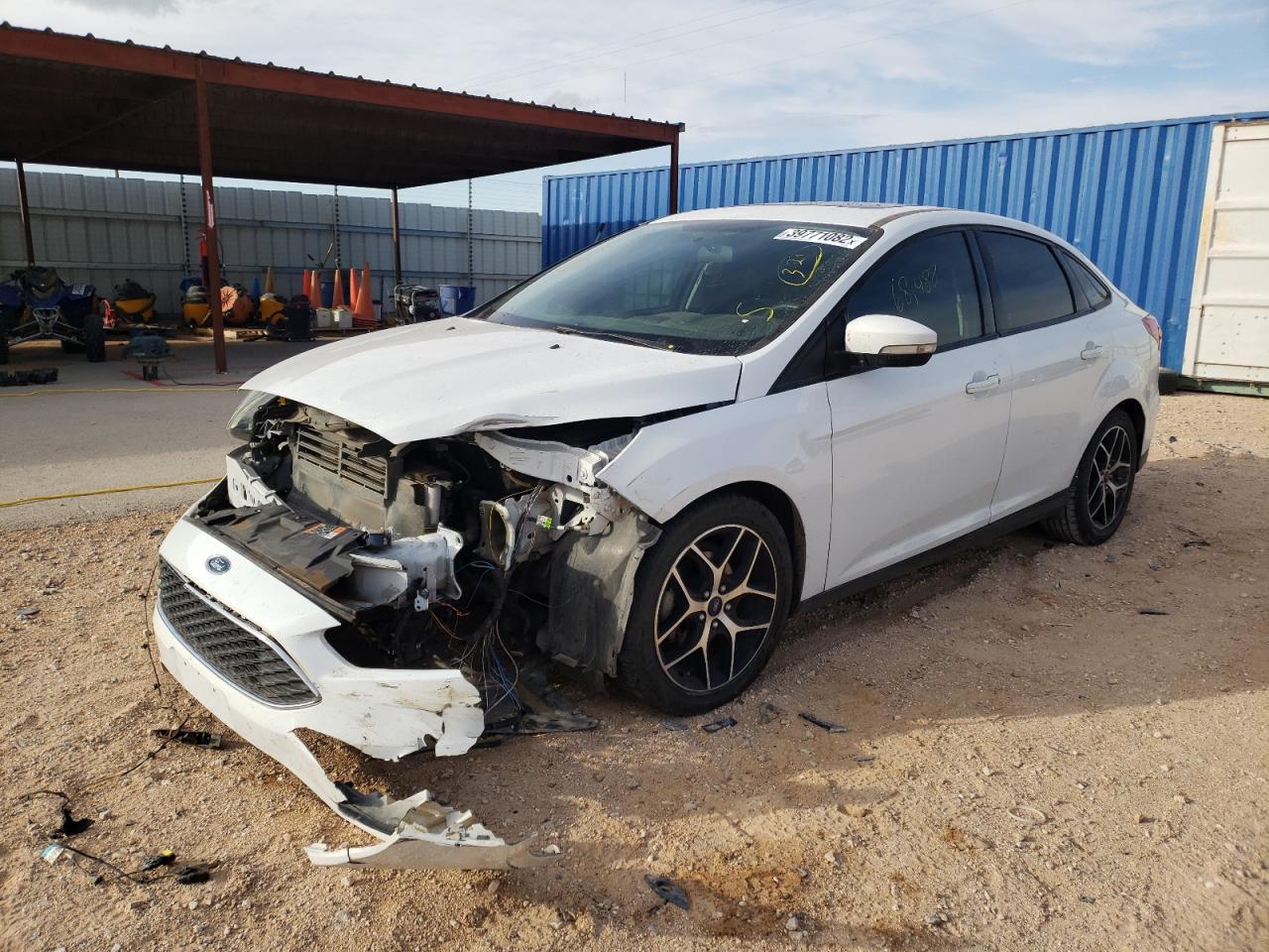 Photo 2 from auction – 2017 FORD FOCUS SEL with VIN 1FADP3H21HL342013